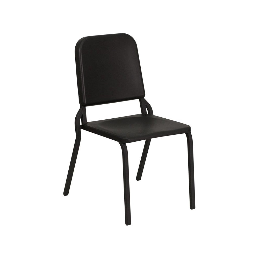 Black High Density Stackable Melody Band/Music Chair