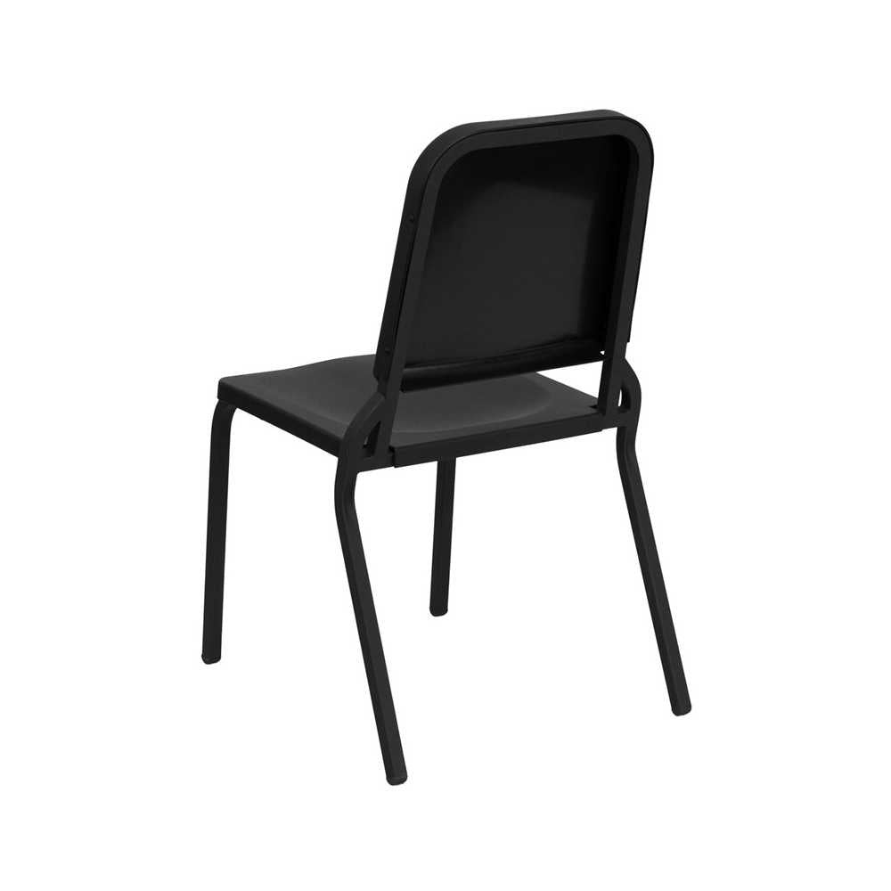 Black High Density Stackable Melody Band/Music Chair