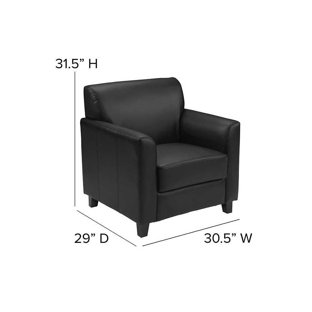 Black LeatherSoft Chair