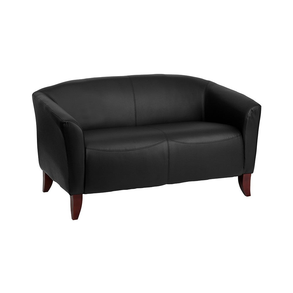 Black LeatherSoft Loveseat