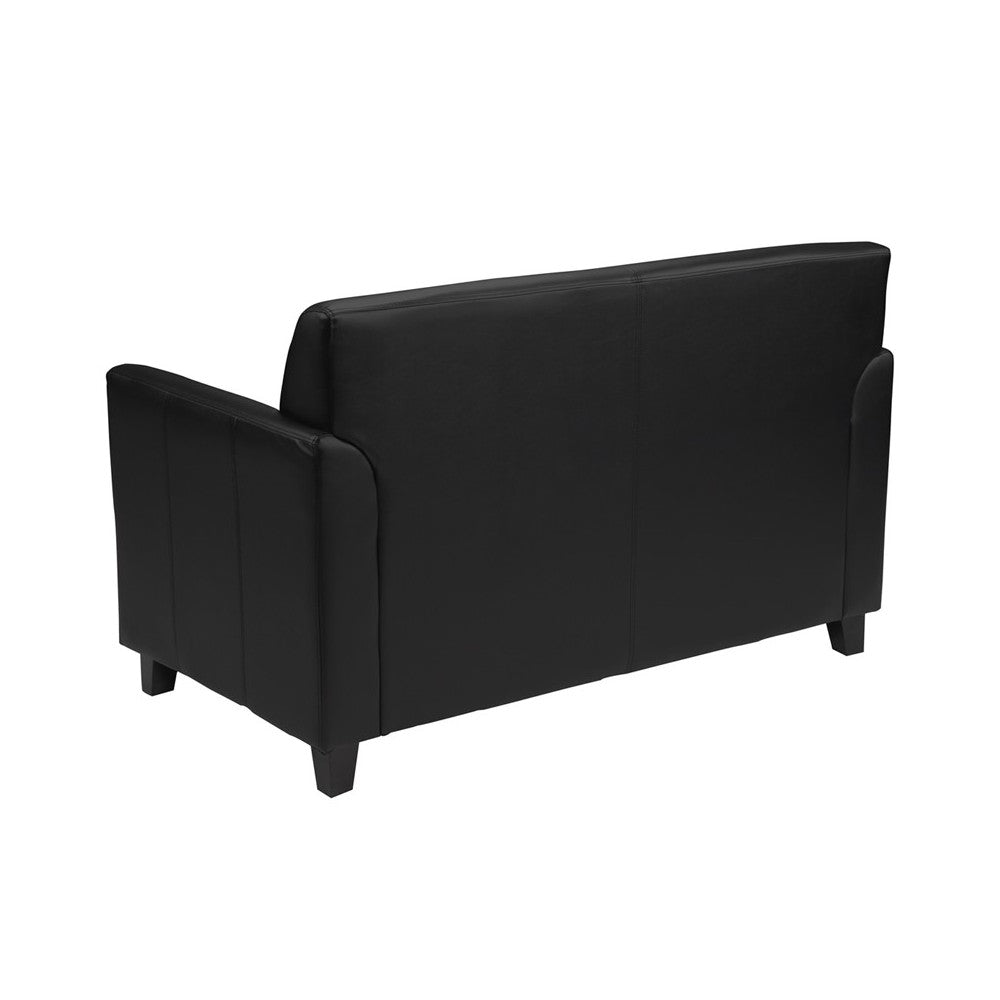 Black LeatherSoft Loveseat