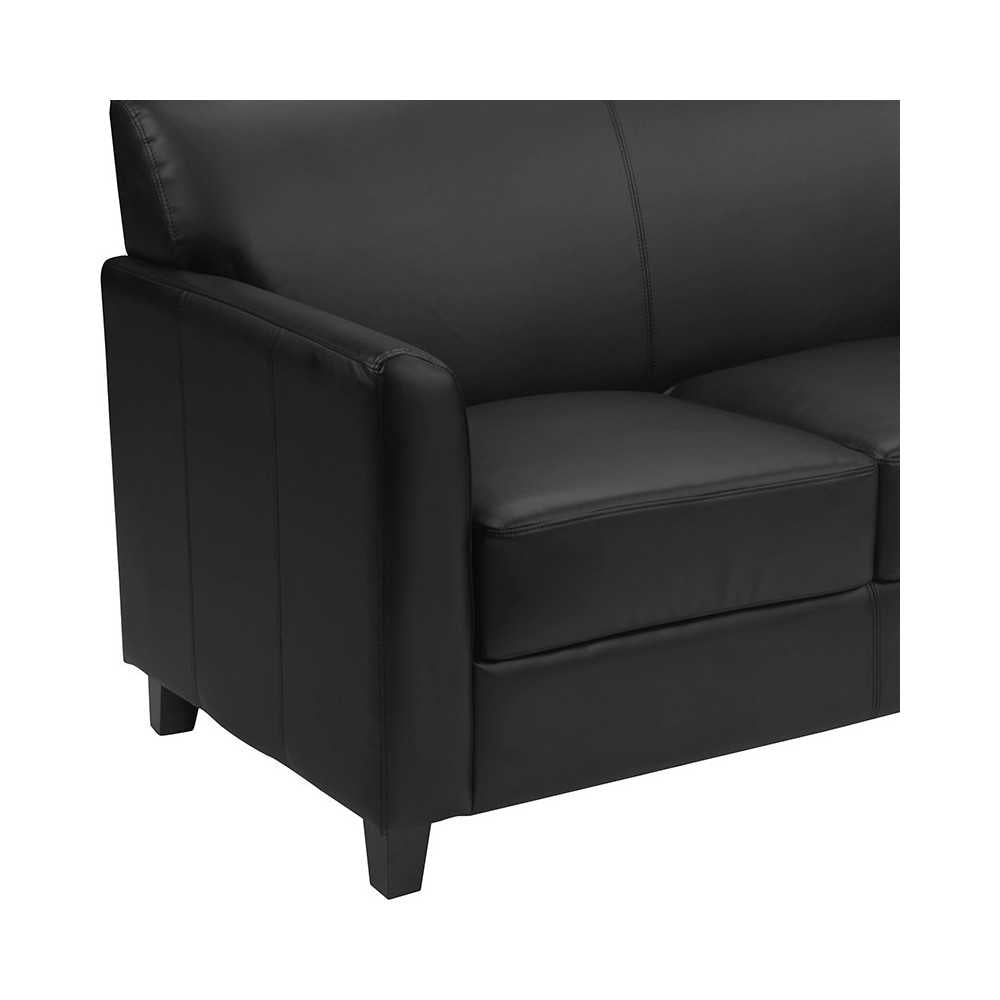 Black LeatherSoft Loveseat