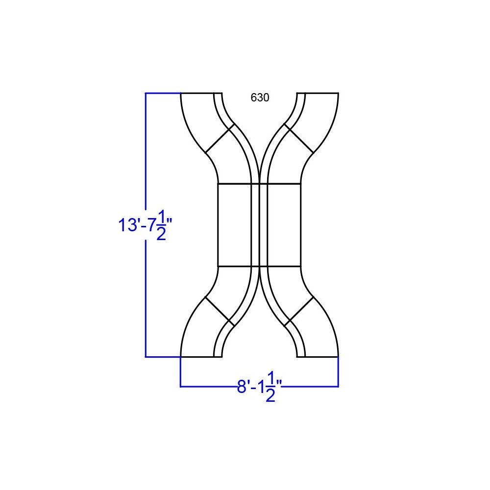 Black LeatherSoft Reception Configuration, 10 Pieces