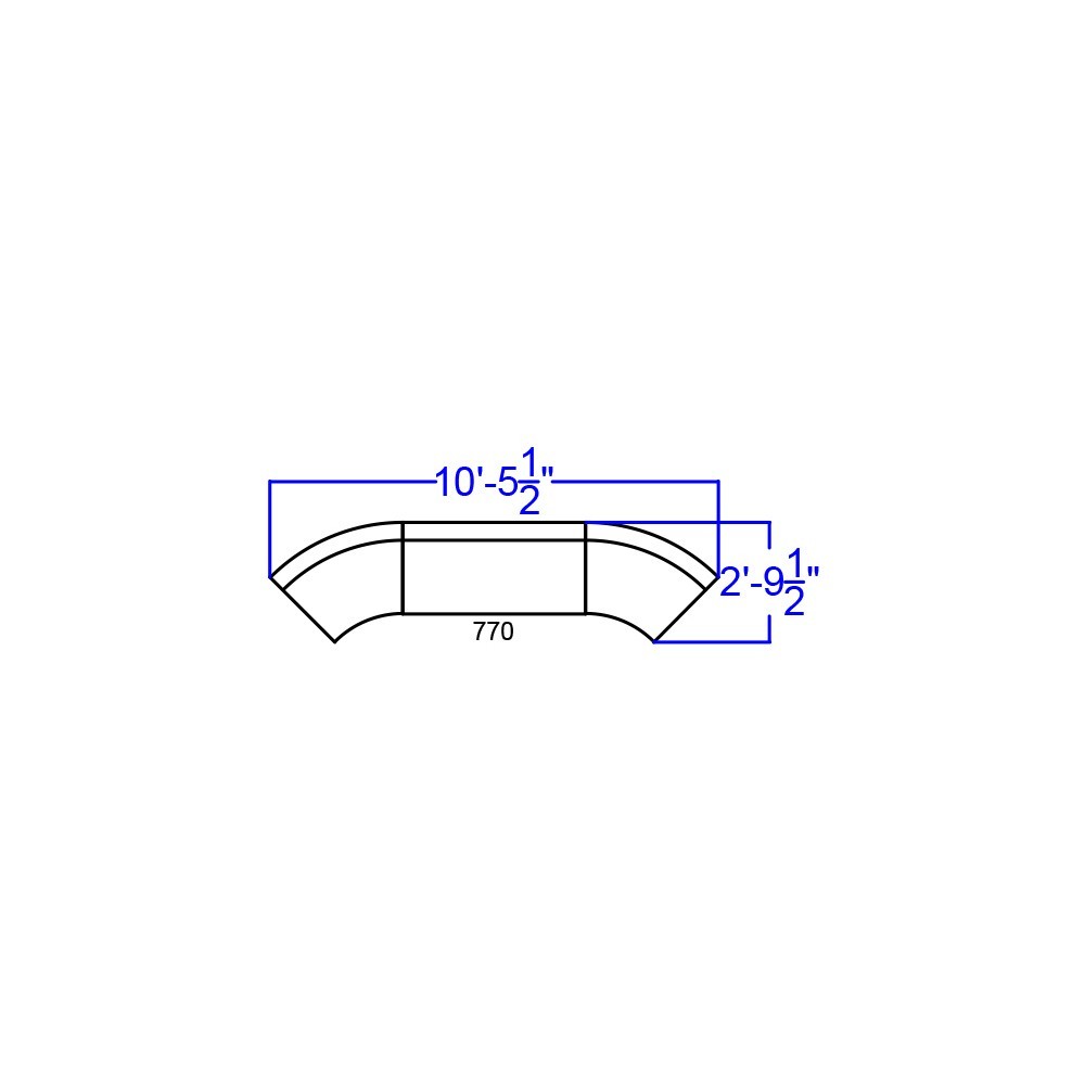 Black LeatherSoft Reception Configuration, 3 Pieces
