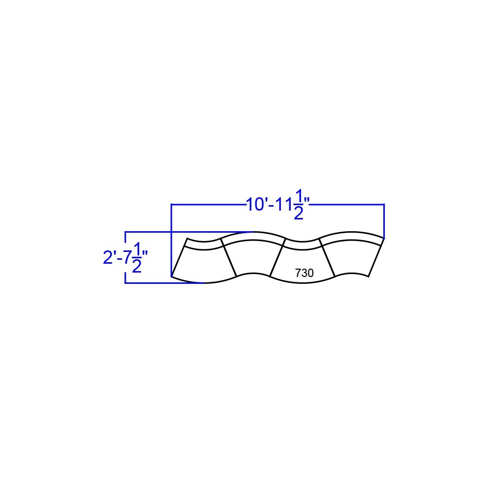 Black LeatherSoft Reception Configuration, 4 Pieces