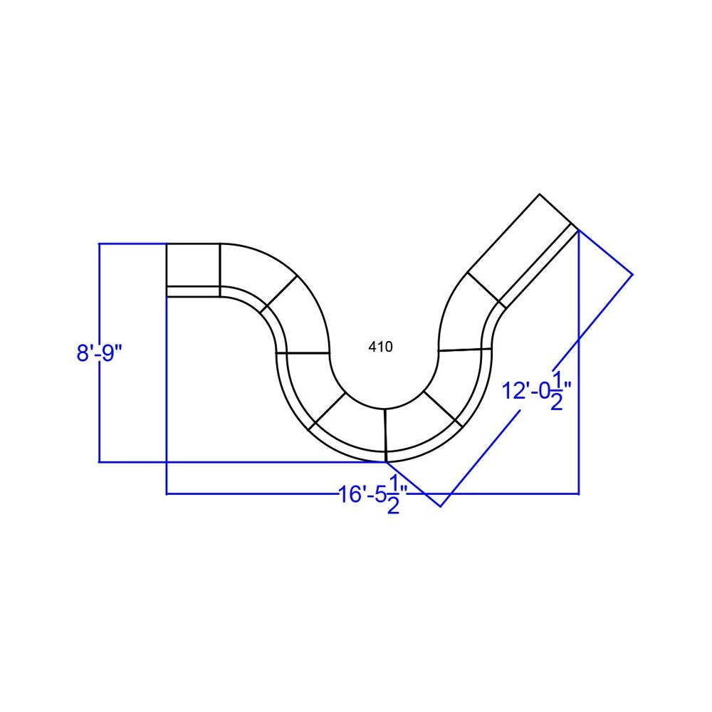 Black LeatherSoft Reception Configuration, 9 Pieces