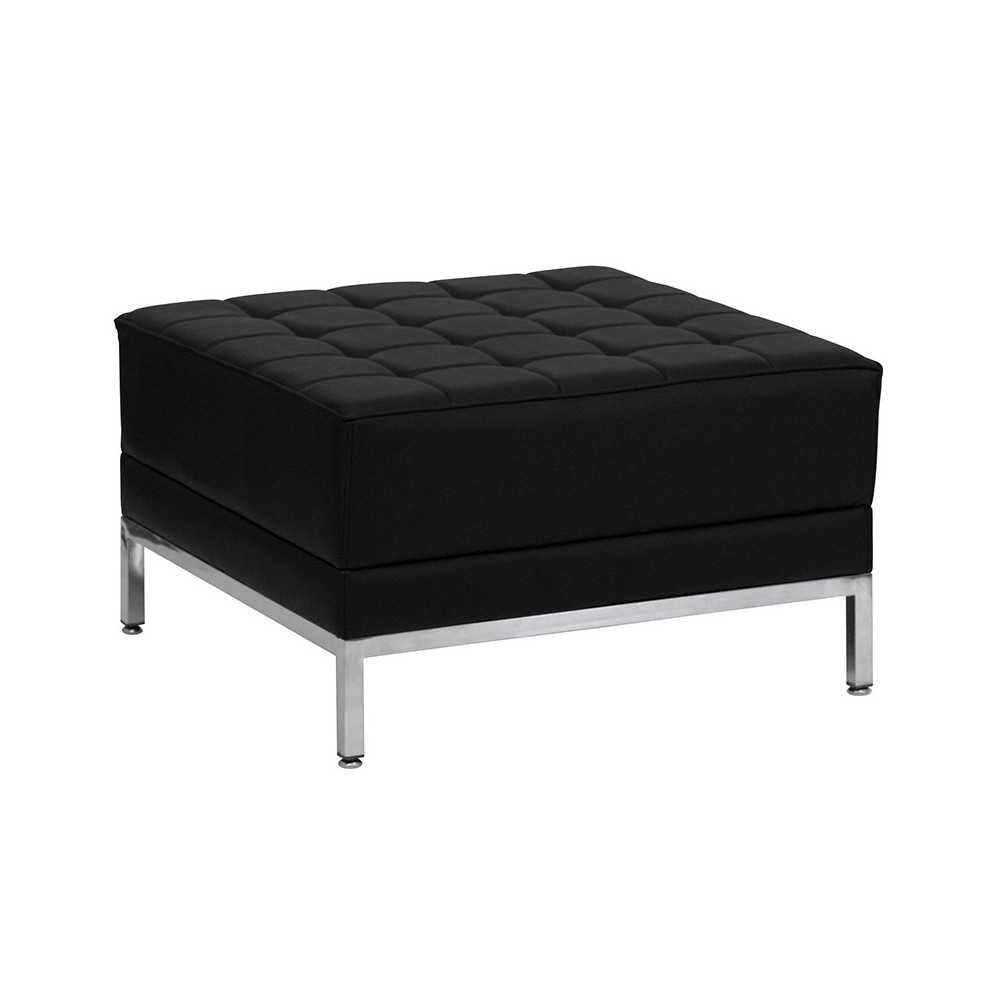 Black LeatherSoft Sectional & Sofa Set, 10 Pieces