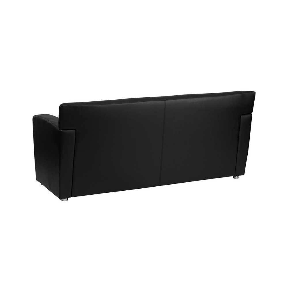 Black LeatherSoft Sofa