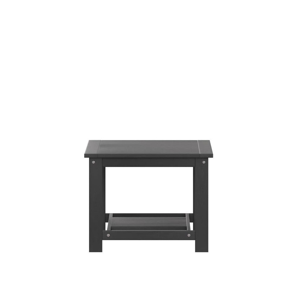 Black Poly Resin Table