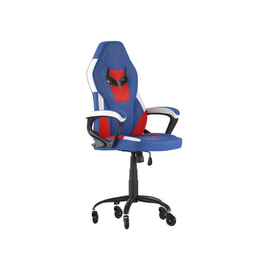 Blue & Red Chair-Skate Wheels