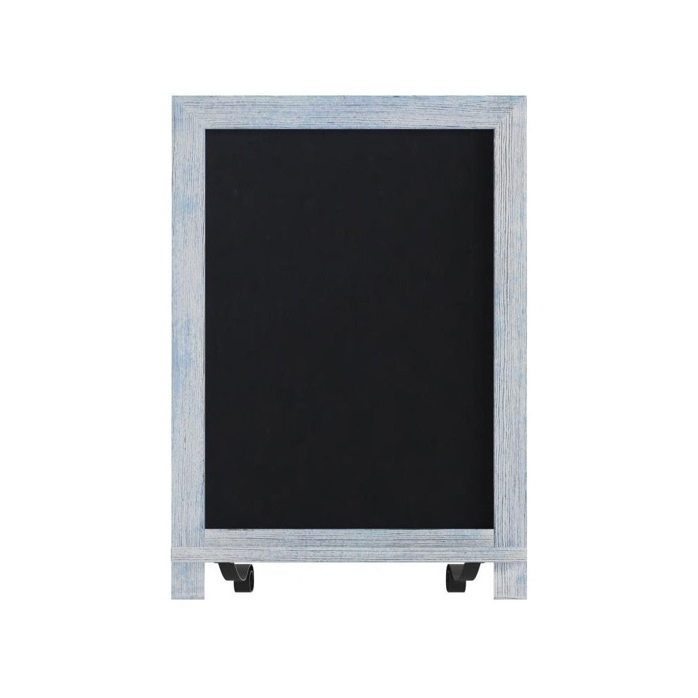 Blue Tabletop Chalkboard