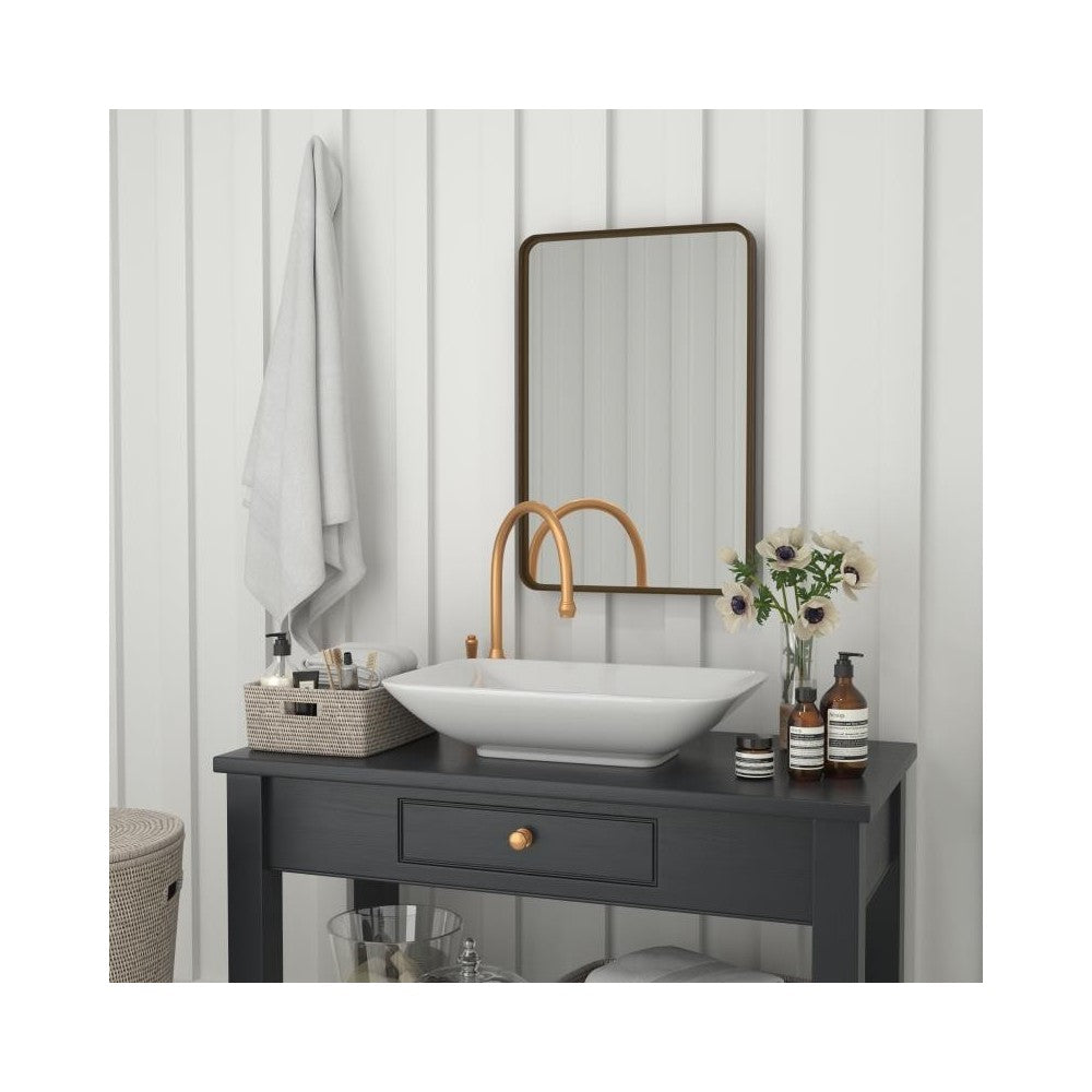 Bronze 20" x 30" Wall Mirror