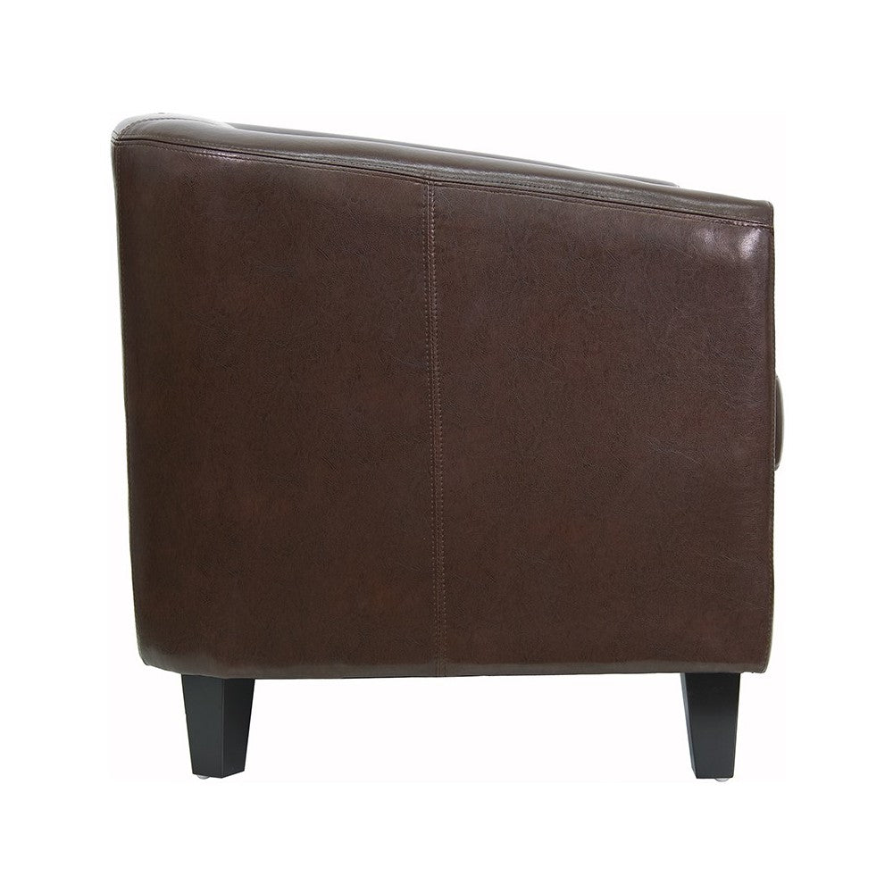 Brown LeatherSoft Lounge Chair