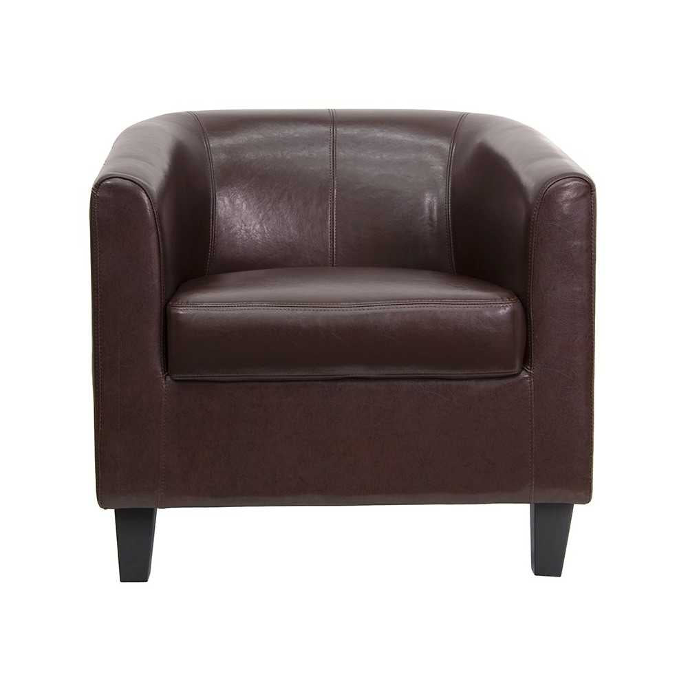 Brown LeatherSoft Lounge Chair