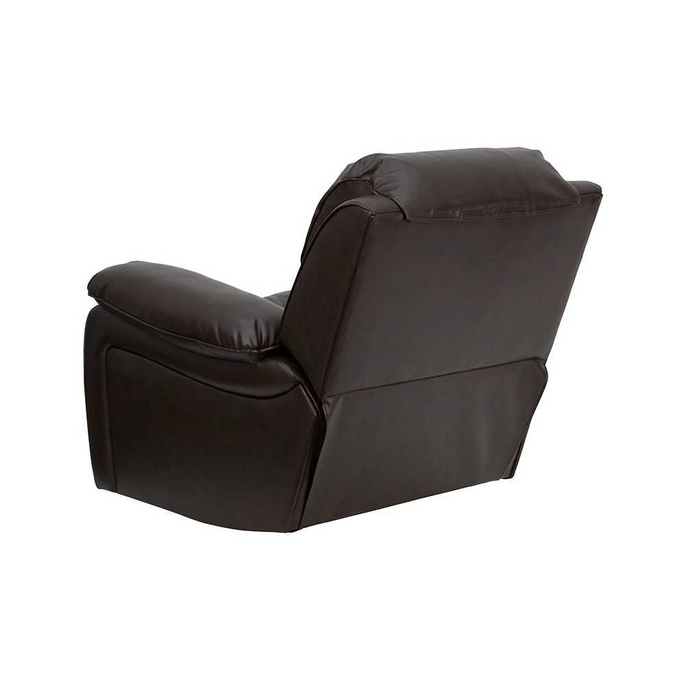 Brown LeatherSoft Rocker Recliner