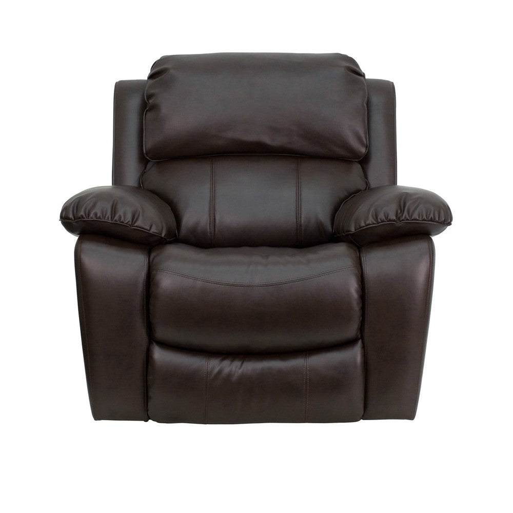 Brown LeatherSoft Rocker Recliner