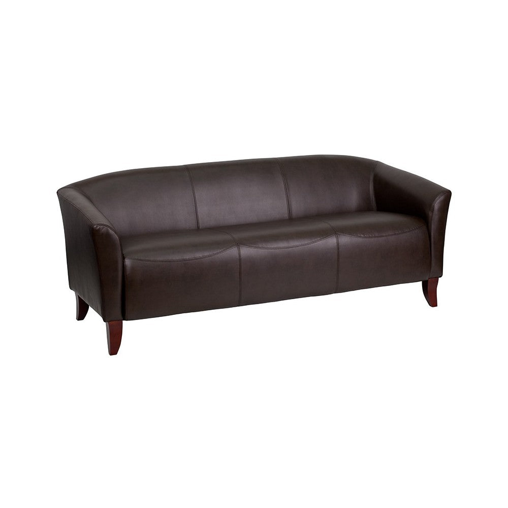 Brown LeatherSoft Sofa