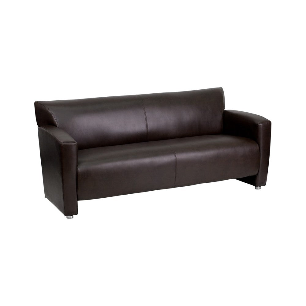 Brown LeatherSoft Sofa