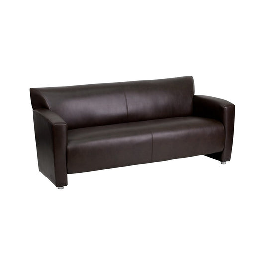 Brown LeatherSoft Sofa