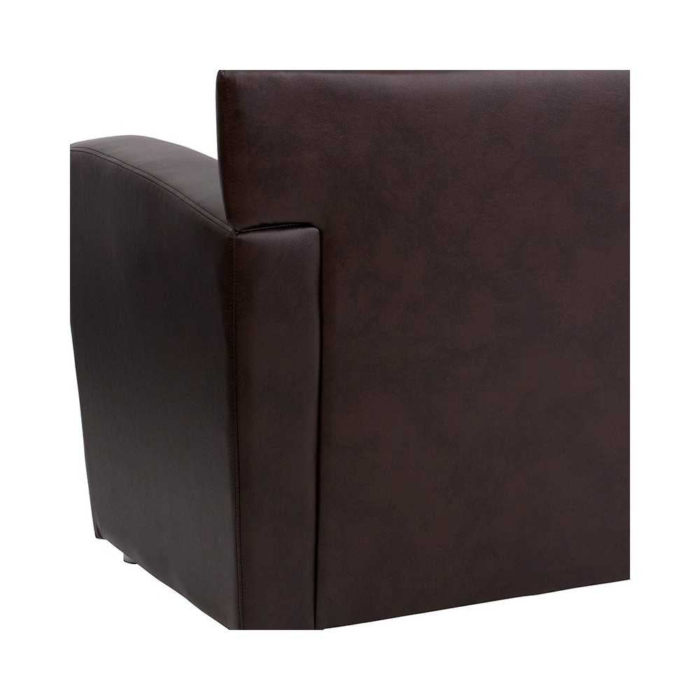 Brown LeatherSoft Sofa