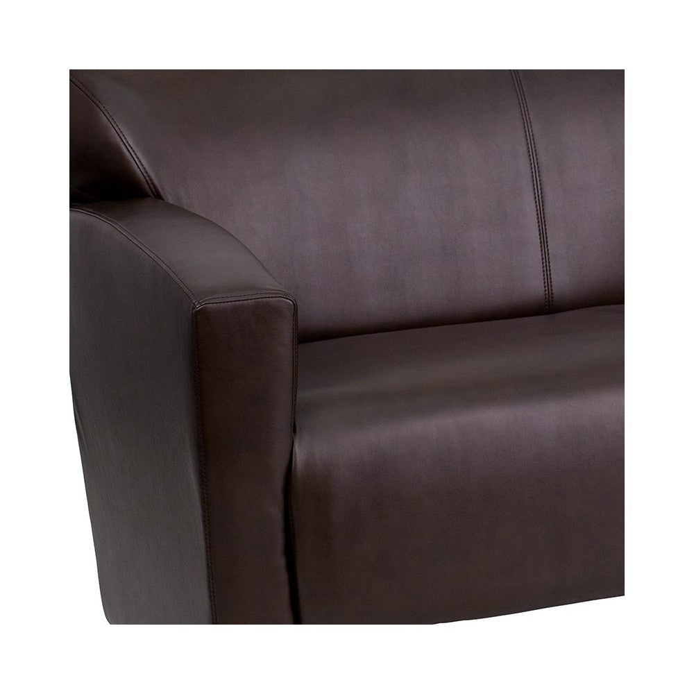 Brown LeatherSoft Sofa
