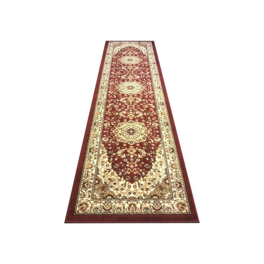 Burgundy 3x10 Persian Area Rug