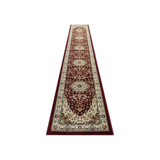 Burgundy 3x20 Persian Area Rug
