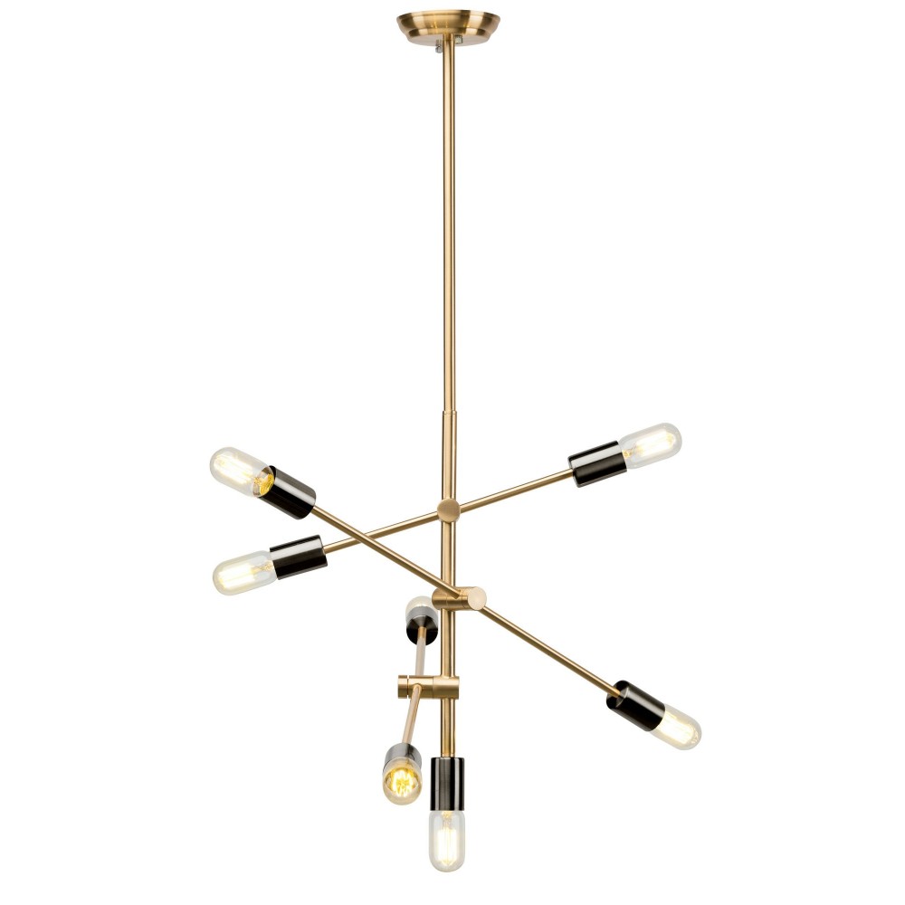 Byron Antique Brass Metal Pendant Lighting