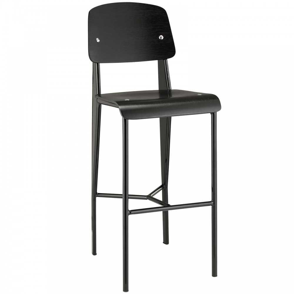 Cabin Bar Stool, Black Black