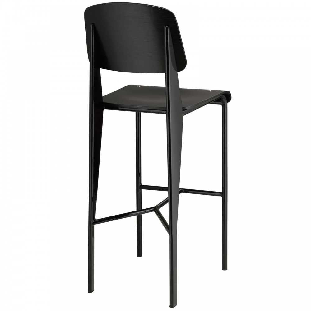 Cabin Bar Stool, Black Black