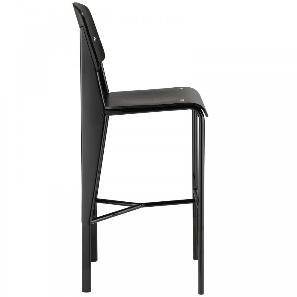 Cabin Bar Stool, Black Black