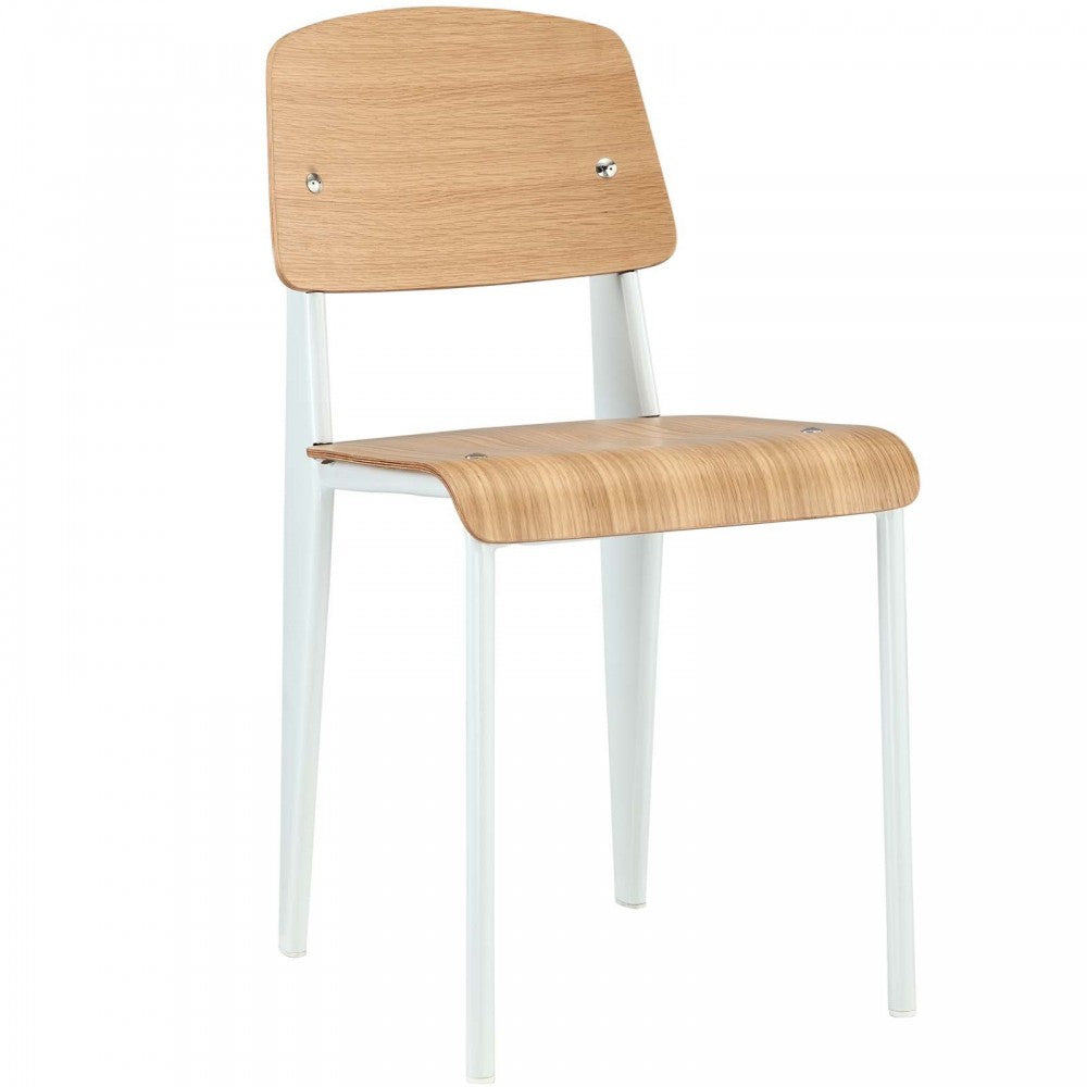 Cabin Dining Side Chair, Natural White
