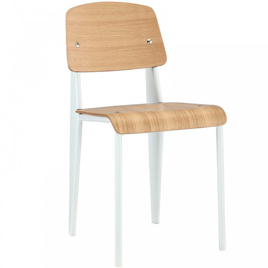 Cabin Dining Side Chair, Natural White