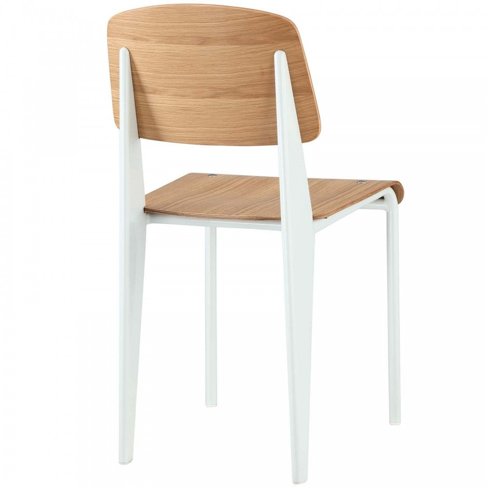 Cabin Dining Side Chair, Natural White