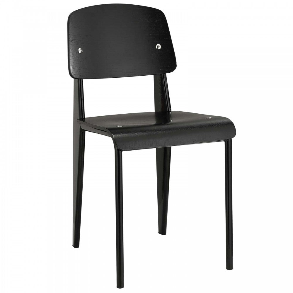 Cabin Dining Side Chair, Black Black