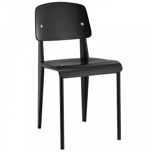 Cabin Dining Side Chair, Black Black