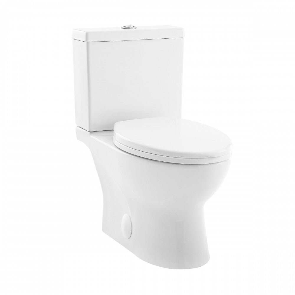 Cache Two-Piece Elongated Toilet Dual-Flush 1.1/1.6 gpf