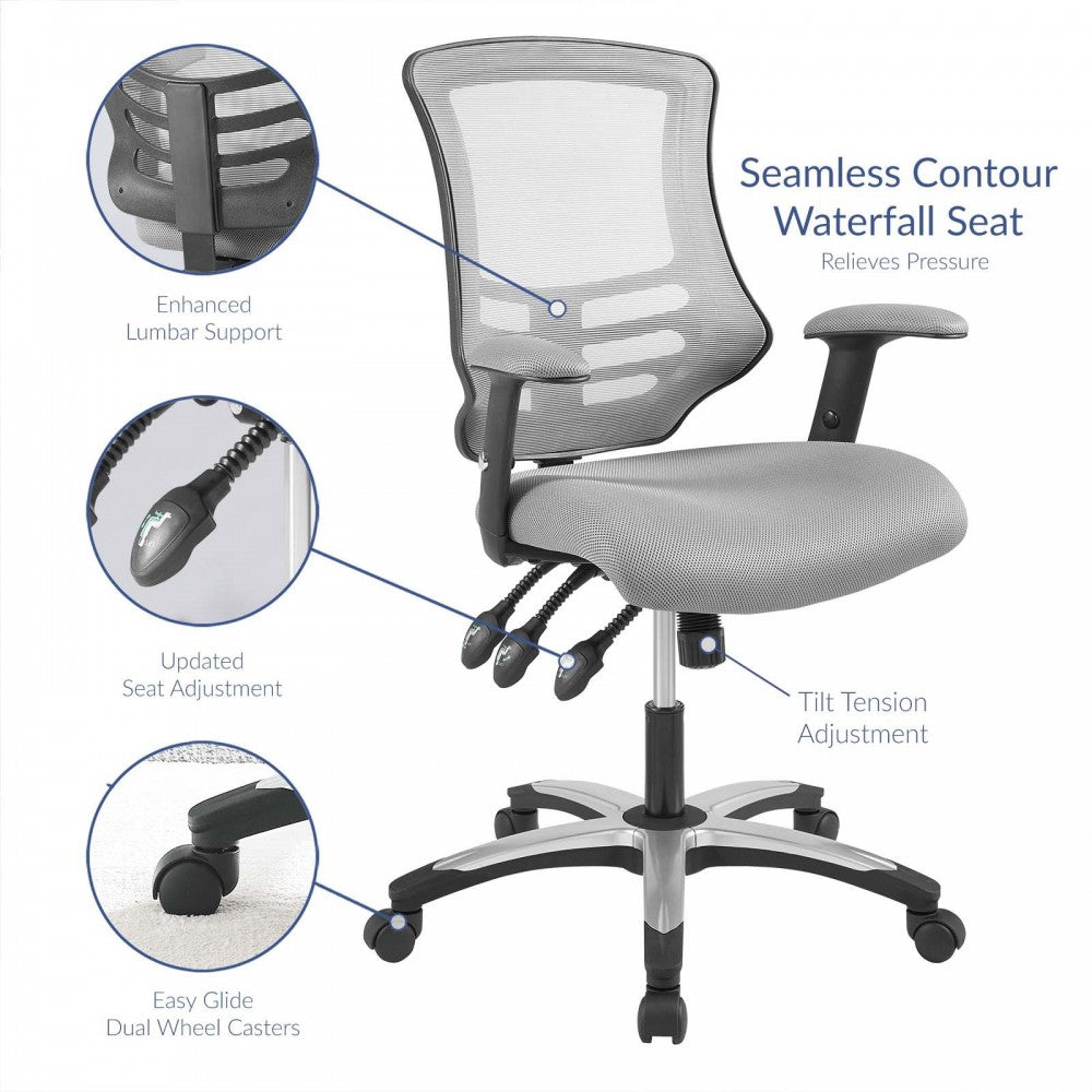 Calibrate Mesh Office Chair, Gray