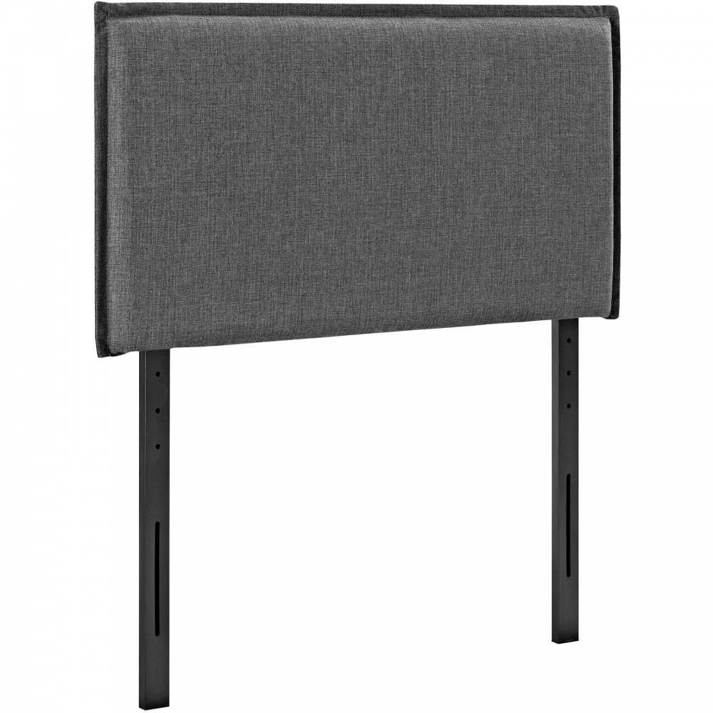 Camille Twin Upholstered Fabric Headboard