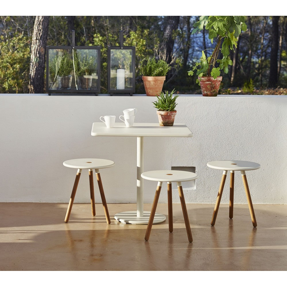 Cane-line Area table/stool, 11009TAW
