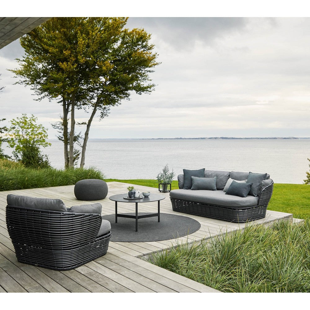 Cane-line Basket 2-seater sofa, 55200GAITG
