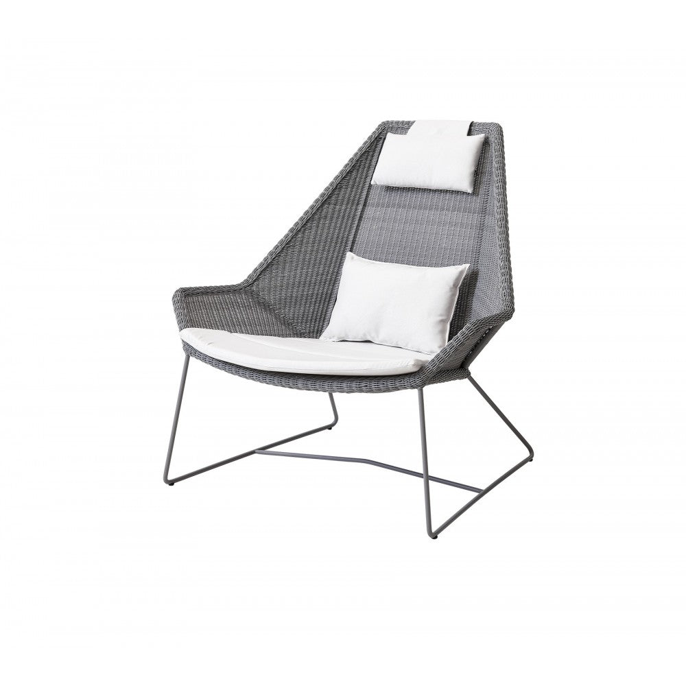 Cane-line Breeze highback chair cushion set, 5469YSN94