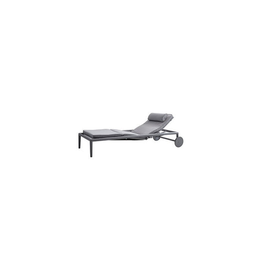 Cane-line Conic sunbed w/gas spring, 8536AITL