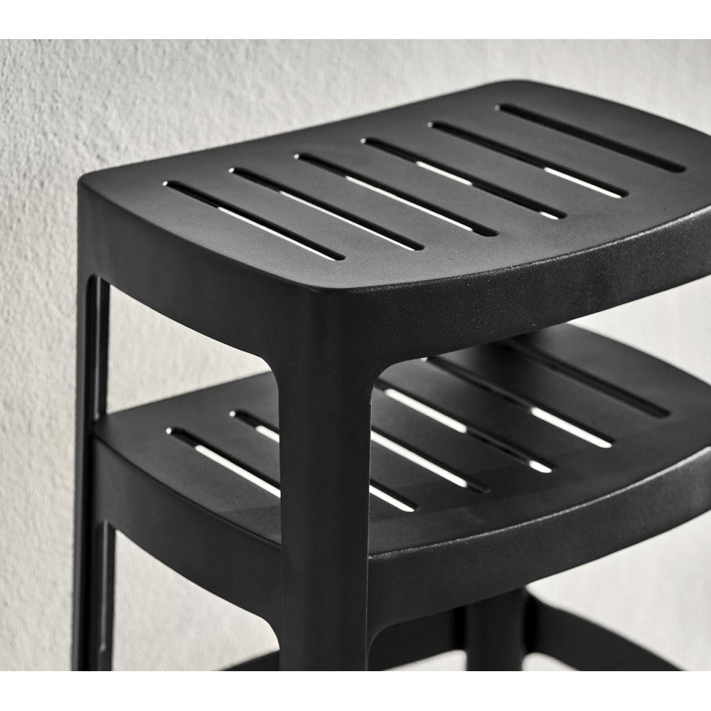 Cane-line Cut bar stool, stackable, 11402AS