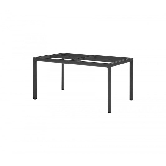 Cane-line Drop dining table base, 59.1 x 35.5 in, 50403AL