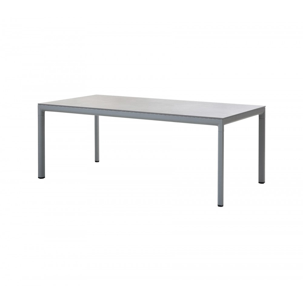 Cane-line Drop dining table base, 78.8 x 39.4 in, 50406AI