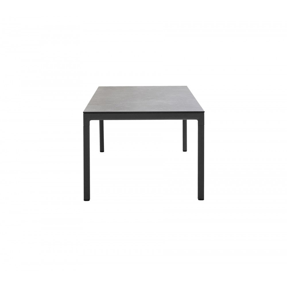 Cane-line Drop dining table base, 78.8 x 39.4 in, 50406AL