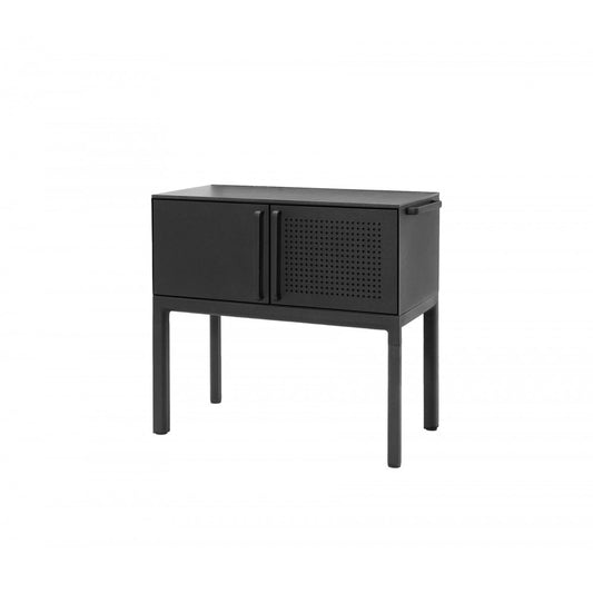 Cane-line Drop kitchen module single incl. 2 shelves, (WITHOUT TOP) 3549AL