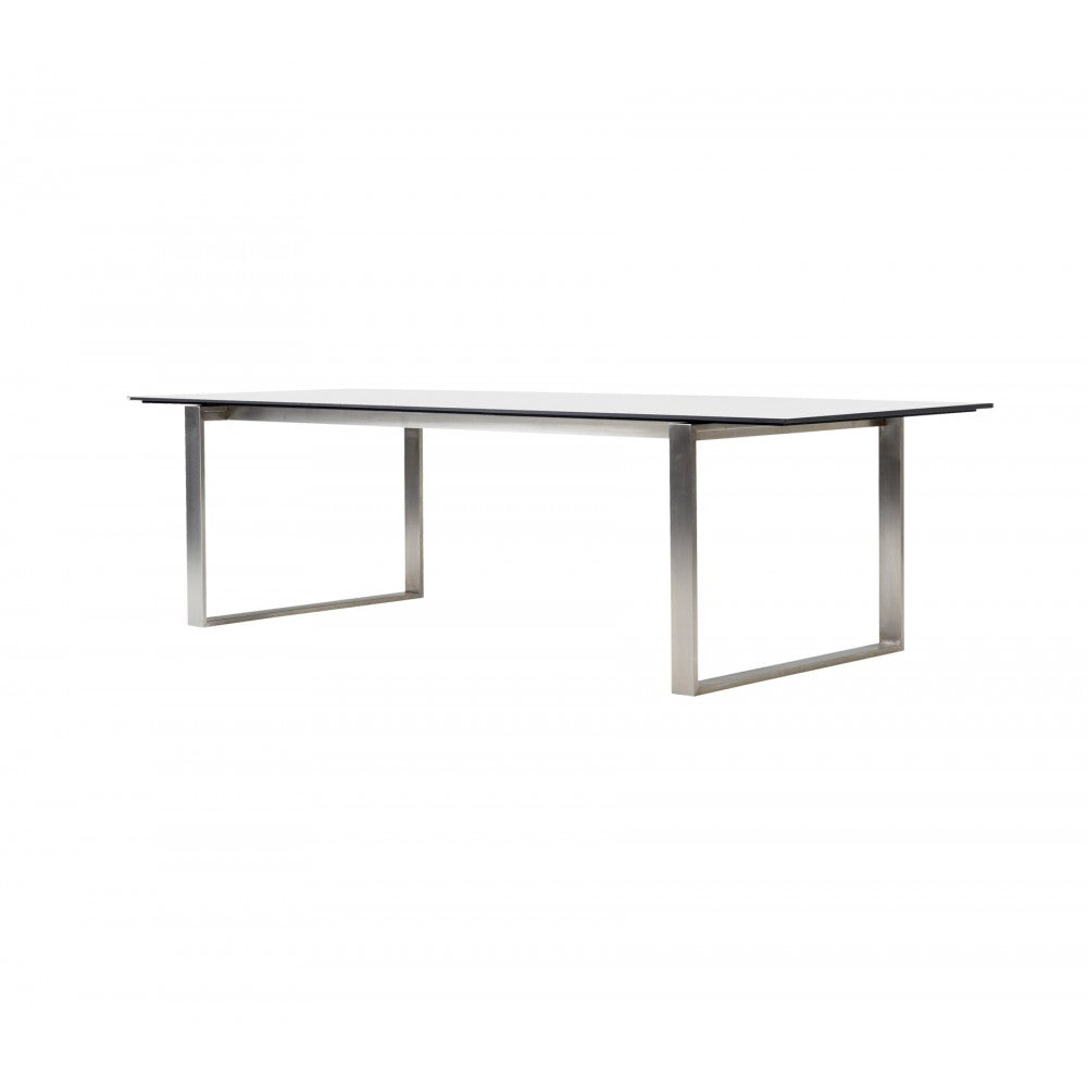 Cane-line Edge dining table base w/47.25 in extension, (WITHOUT TOP) 5032ST