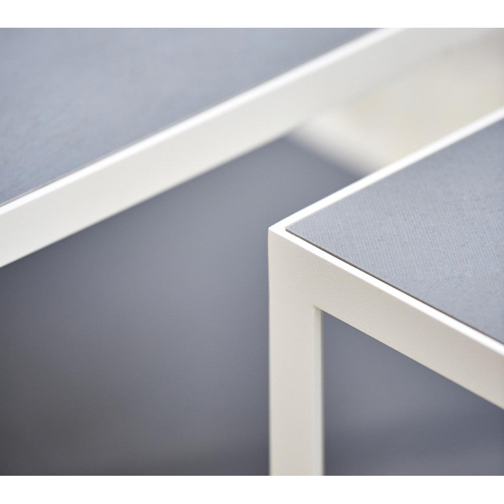 Cane-line Level coffee table rect. table top set (2 pcs.), P5009TII